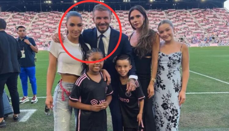 Kim Kardashian's Photos with David Beckham Divide Fans and Spark Speculation