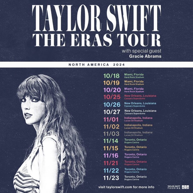 Taylor Swift Miami 2024 Tickets Eras 2024 Tickets Key Dates and Timing